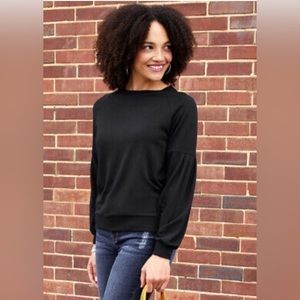 NEW Matilda Jane Good Hart GH Hillsboro Sweatshirt Black